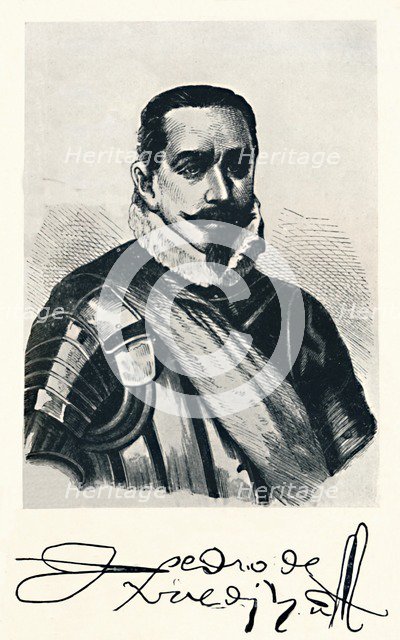 'Pedro De Valdiva', c1879, (1911). Artist: Unknown.