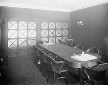 Director's room, 34th St. National Bank, New York City, between 1900 and 1910. Creator: Unknown.