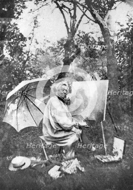 Jean Baptiste Camille Corot, French artist, c1845-1875. Artist: Unknown