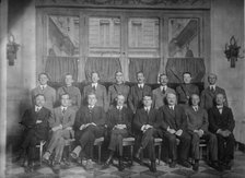 Intelligence chiefs, peace conference., between c1915 and c1920. Creator: Bain News Service.