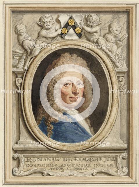 Portrait of Romeyn de Hooghe, 1730-1750. Creator: Anon.