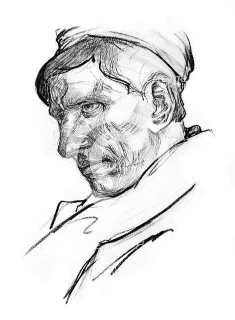 'A Vollendam Native', 1898.Artist: Nico Jungmann