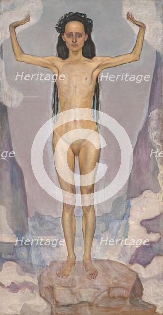 Day (Truth), 1896/98. Creator: Ferdinand Hodler.