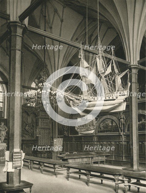 'Danzig. Artushof', 1931. Artist: Kurt Hielscher.