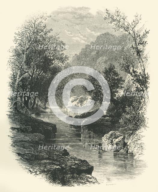 'The Valley of the Wharfe', c1870.