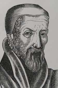 John Knox, (1514-1572), Scottish priest, leader of the Protestant Reformation in Scotland, 1877.  Creator: Unknown.