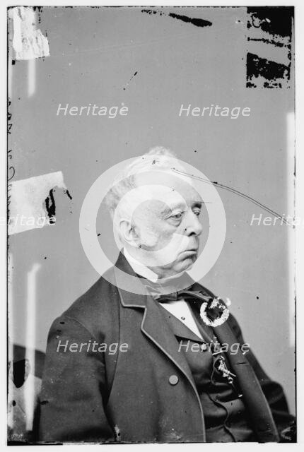 Reverdy Johnson, between 1855 and 1865. Creator: Unknown.