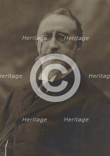 Portrait of the composer Théodore Dubois (1837-1924), 1896. Creator: Anonymous.