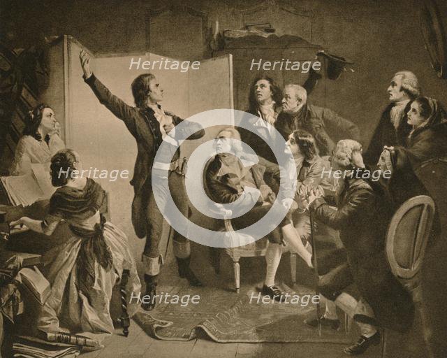 'The First Singing of the Marseillaise', 1895. Creator: Isidore Pils.