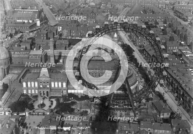 The Big Wheel, Blackpool, Lancashire, 1890-1910. Artist: Unknown