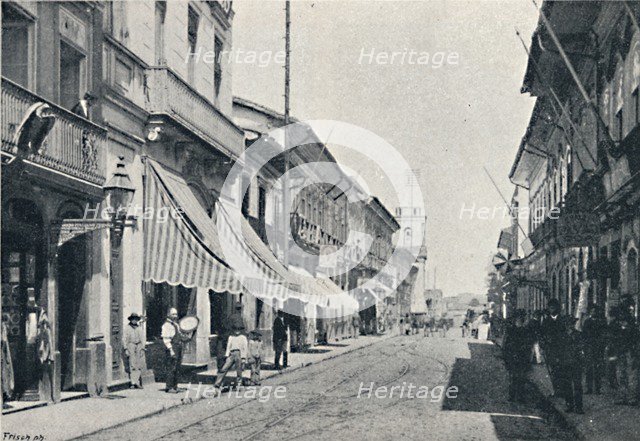 'Rua Direita', 1895. Artist: Paulo Kowalsky.