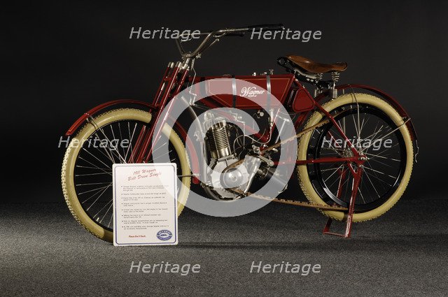 Wagner belt drive single 1911. Artist: Simon Clay.