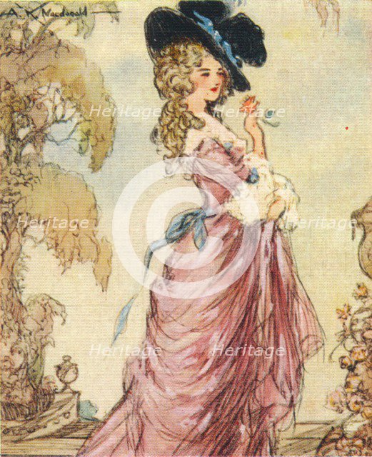 Georgiana, Duchess of Devonshire, 1937. Artist: Alexander K MacDonald