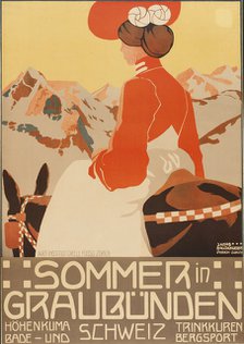 Summer in Graubünden, 1905.