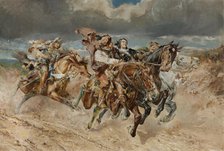 Prince Boguslaw Kidnapped by Kmicic, 1906. Creator: Stanislaw Batowski-Kaczor.