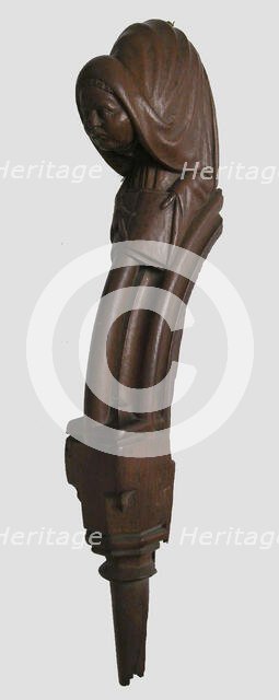 Choir Stall Fragment, French or South Netherlandish, 15th century. Creator: Unknown.