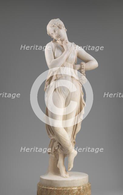 Dancer with Finger on Chin, model 1809/1814, carved 1819/1823. Creator: Antonio Canova.