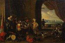 The Guard Room, c1642. Creator: David Teniers II.