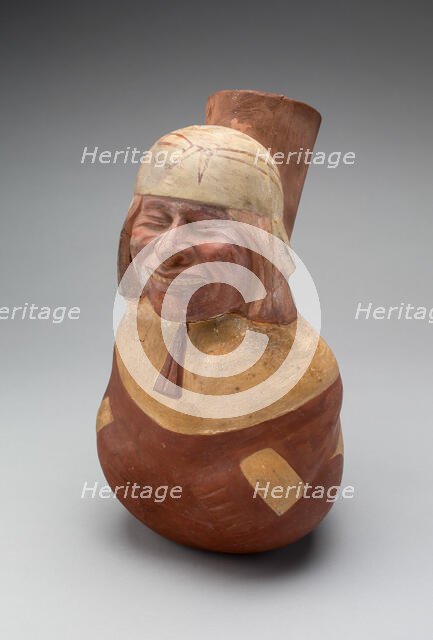 Jar in the Form of a Seated Figure, 100 B.C./A.D. 500. Creator: Unknown.
