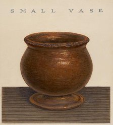 Small Vase, c. 1939. Creator: Guido Metelli.