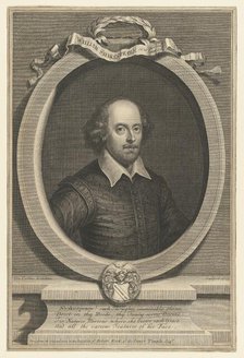 William Shakespeare, 1719. Creator: George Vertue.