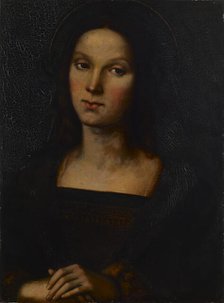 Mary Magdalene, copy after Pietro Perugino, 1897. Creator: Albert Gebhard.