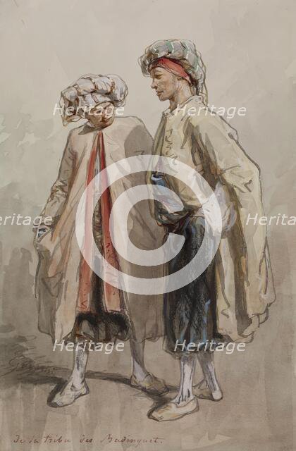 Small Talk (De la tribu des Badinguet), 1861-1862. Creator: Paul Gavarni.