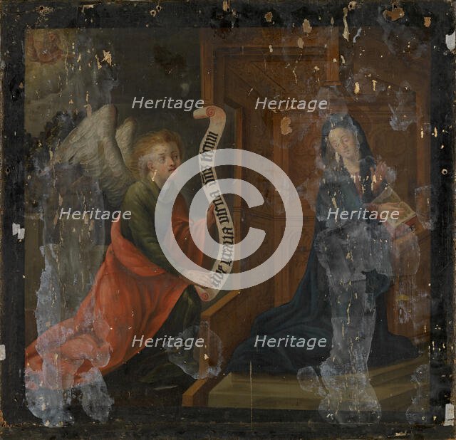 The Annunciation, 4th quarter 14th century. Creator: Anon.