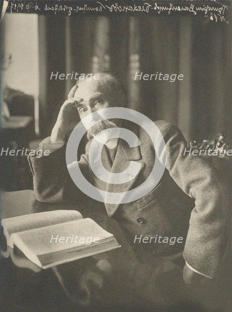 Georgi Valentinovich Plekhanov (1856-1918), Petrograd, 1917.