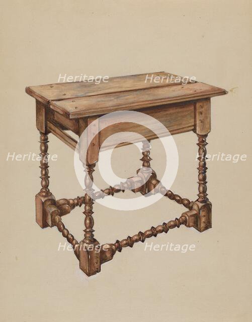 Tavern Table, c. 1936. Creator: Isadore Goldberg.