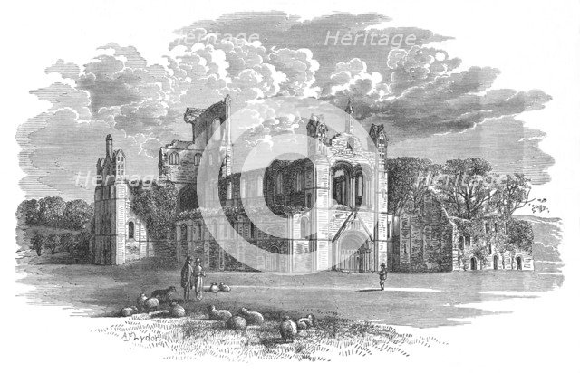 'From the North-West', 'Kirkstall Abbey, c1880, (1897). Artist: Alexander Francis Lydon.
