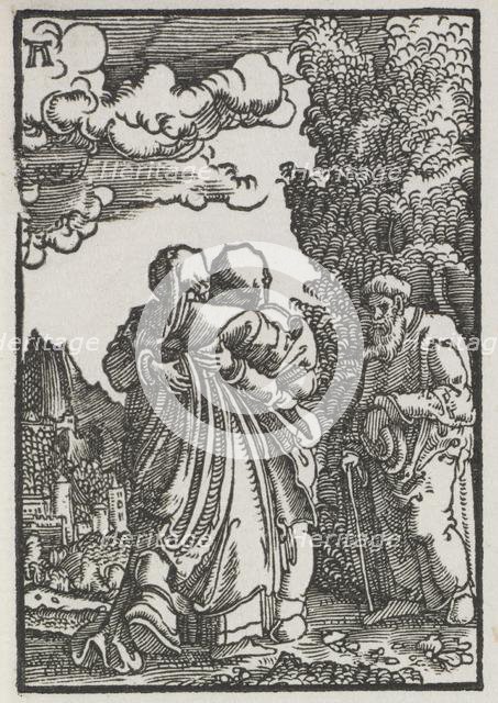 The Fall and Redemption of Man: The Visitation, c. 1515. Creator: Albrecht Altdorfer (German, c. 1480-1538).