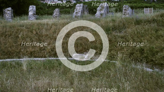 Archaeological ruins, ancient city of Salona, Solin, Coatia, 2018.  Creator: Unknown.