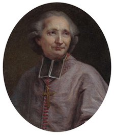 Antoine-Éléonor-Léon Leclerc de Juigné (1728-1811), Second Half of the 18th cen. Creator: Duplessis, Joseph-Siffred (1725-1802).