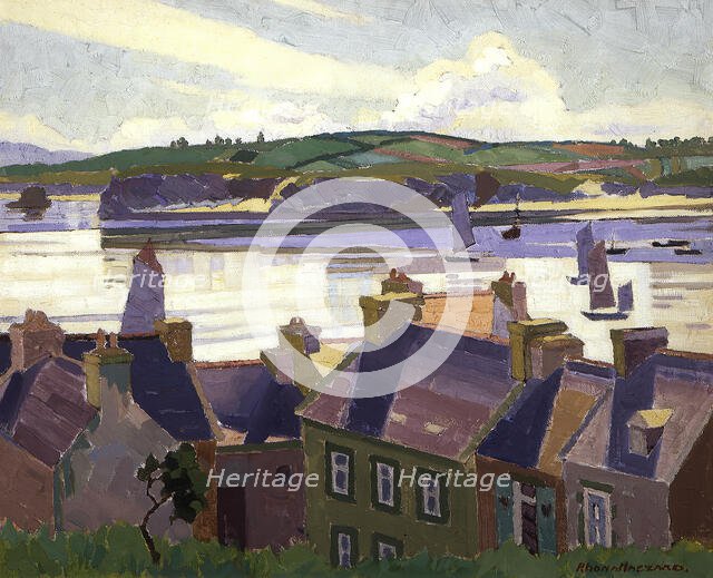 Morning calm, Camaret, 1926. Creator: Rhona Haszard.