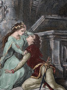 Death of Romeo, 19th century.  Creator: Unknown.