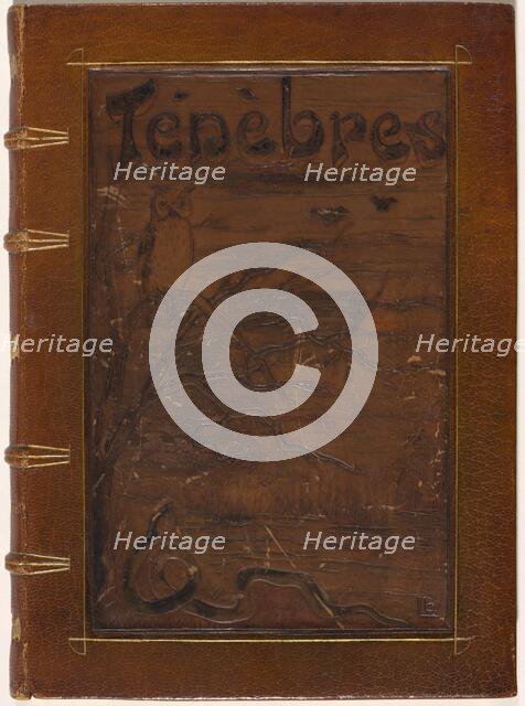 Ténèbres, 1892. Creators: Odilon Redon, Iwan Gilkin.