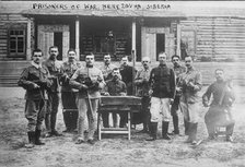 Prisoners of war, Berezovka, Siberia, between c1915 and c1920. Creator: Bain News Service.