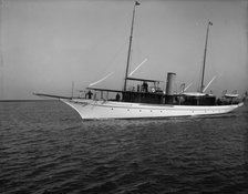Yacht Anona, St. Clair Flats, Mich., between 1906 and 1915. Creator: Unknown.