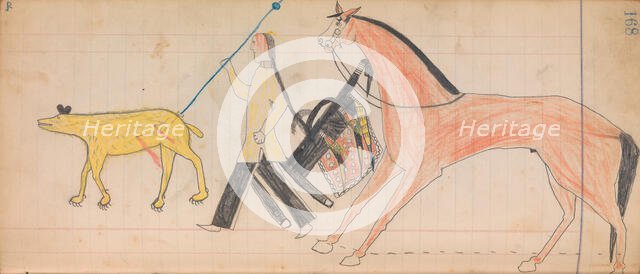 Maffet Ledger: Drawing, ca. 1874-81. Creator: Unknown.