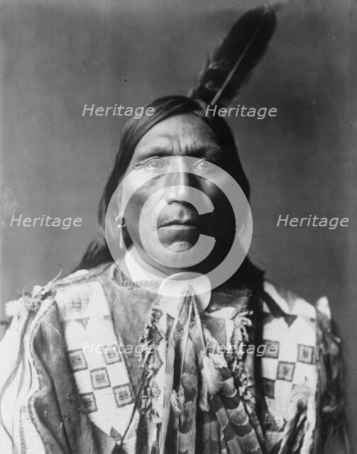 Little Hawk, c1907. Creator: Edward Sheriff Curtis.