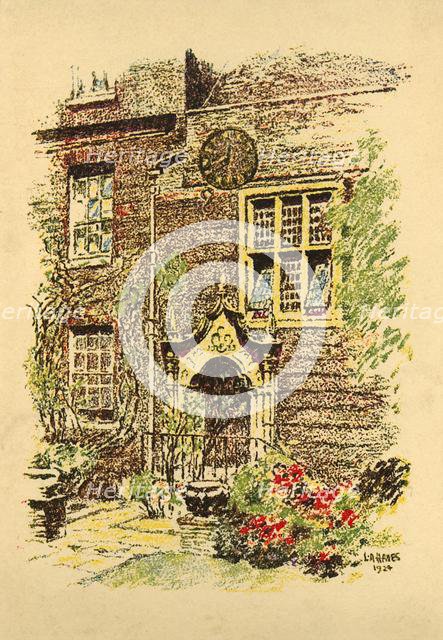 'Staple Inn, London', 1924. Creator: L A Hayes.