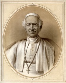 Pope Leo XIII, late 19th century. Artist: Unknown