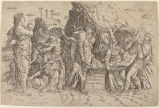 The Entombment, c. 1509. Creator: Giovanni Antonio da Brescia.