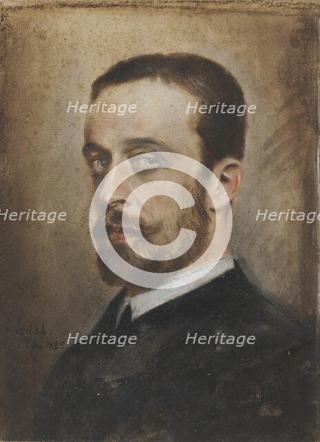 Portrait of Count Alexis Scherbatoff, 1885. Creator: Lenbach, Franz, von (1836-1904).