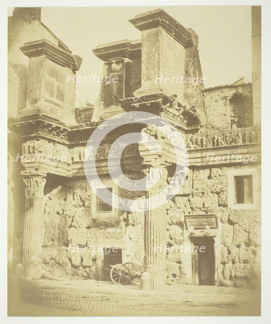Untitled (Temple of Minerva), c. 1857. Creator: Robert MacPherson.