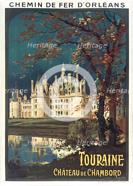 Chemin de fer d'Orléans. Touraine, 1900s. Creator: Tauzin, Louis (1842-1915).