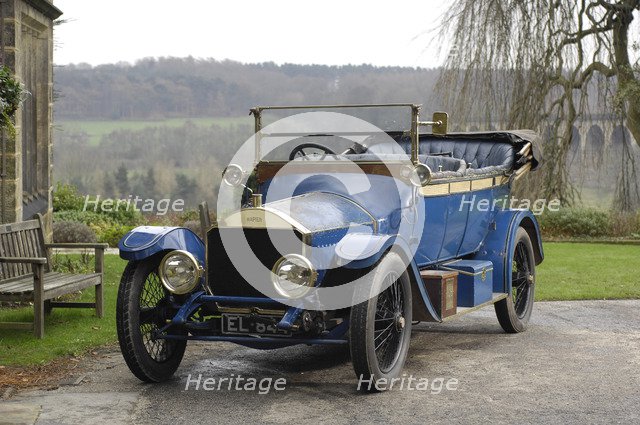 Napier open tourer 1913. Artist: Simon Clay.