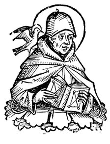St Thomas Aquinas (c1225-1274), Italian philosopher and theologian. Artist: Unknown