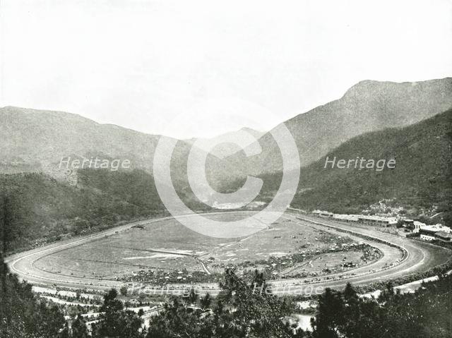 The Race Course from Morrison's Hill, Hong Kong, 1895.  Creator: W & S Ltd.